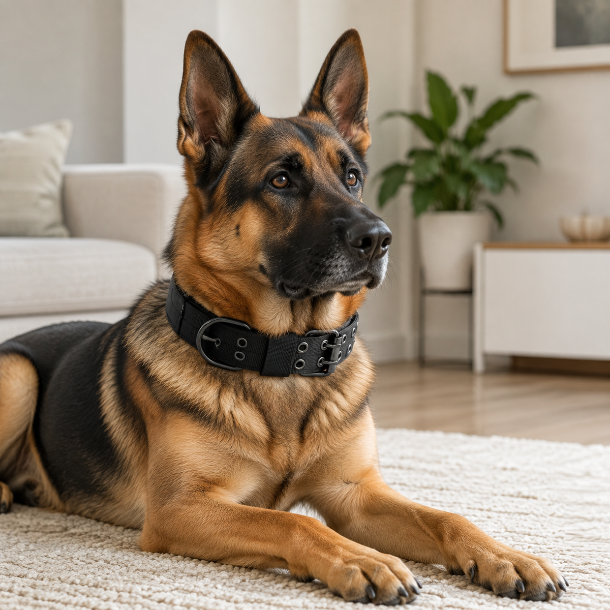 Collier Tactique Nylon Chien