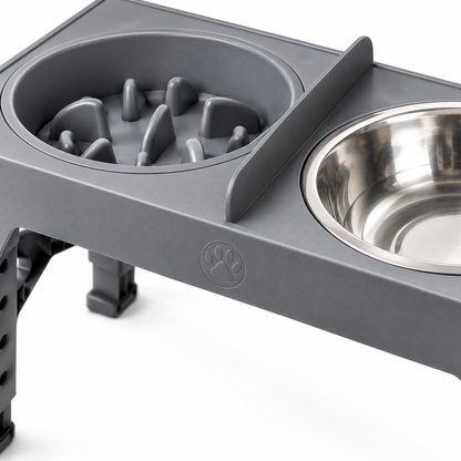 Support Bols Surélevés Réglables pour Chien