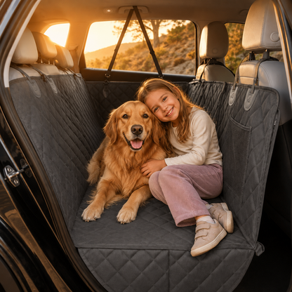 Housse Siège Auto Chien Déperlante et Anti-Rayures