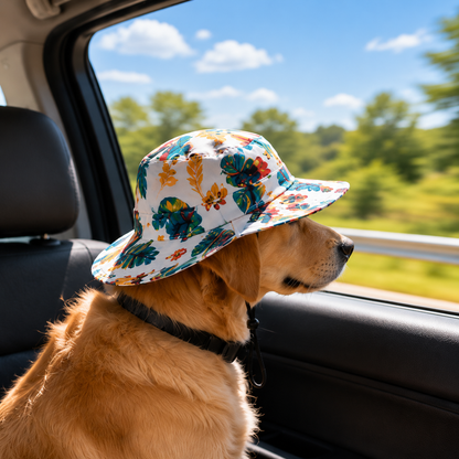 Chapeau Chien Stylé Protection Solaire