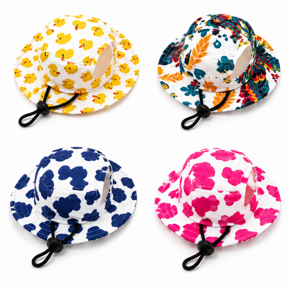 Chapeau Chien Stylé Protection Solaire