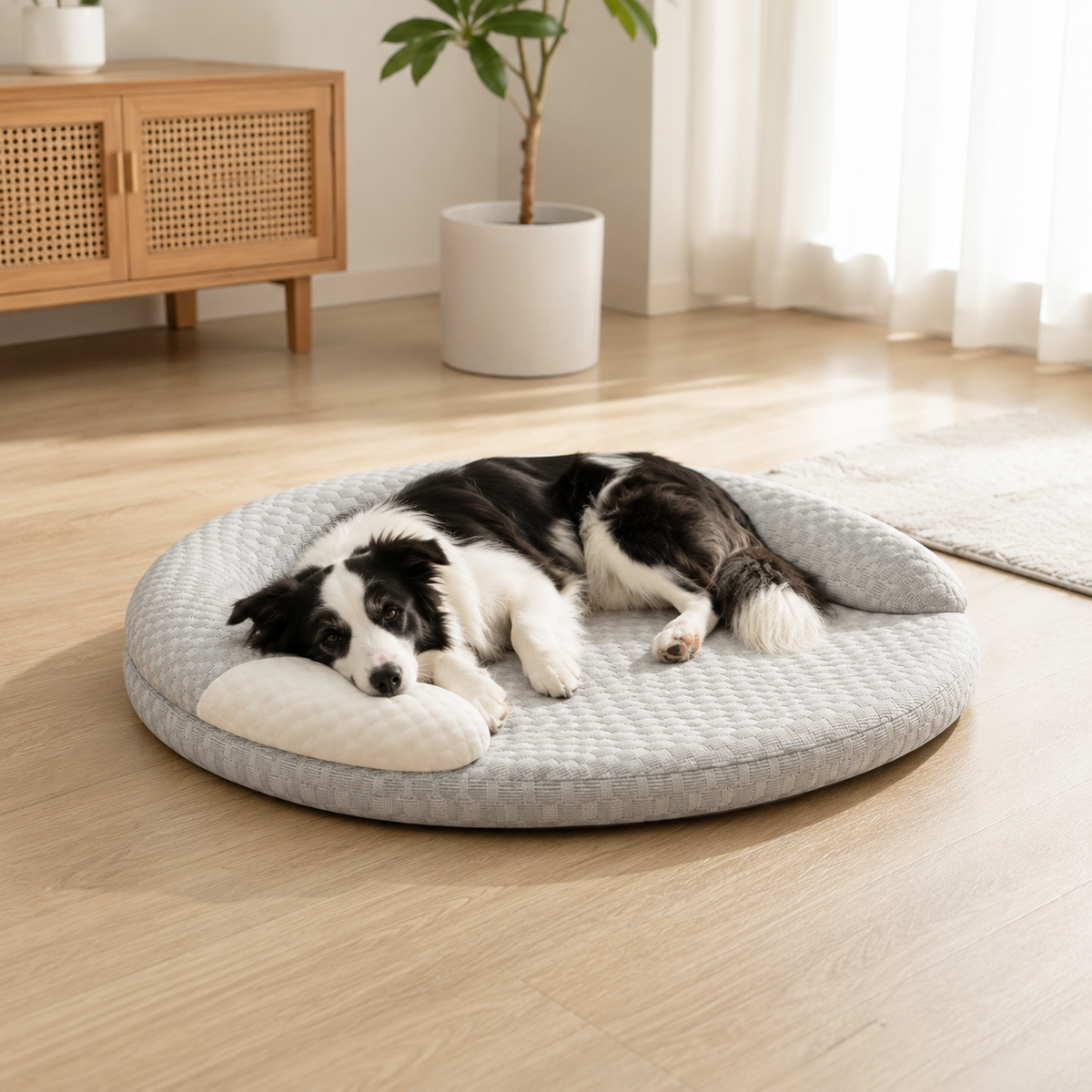 Tapis Rafraîchissant Soie Glacée pour Chien et Chat