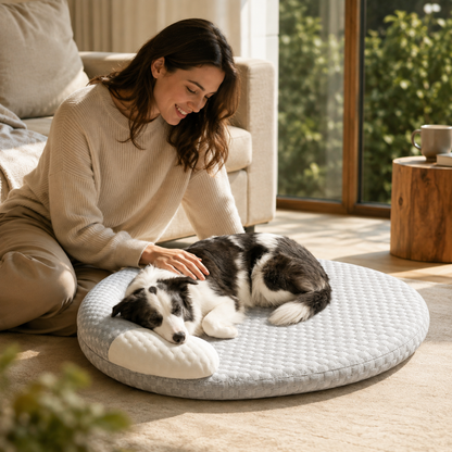 Tapis Rafraîchissant Soie Glacée pour Chien et Chat