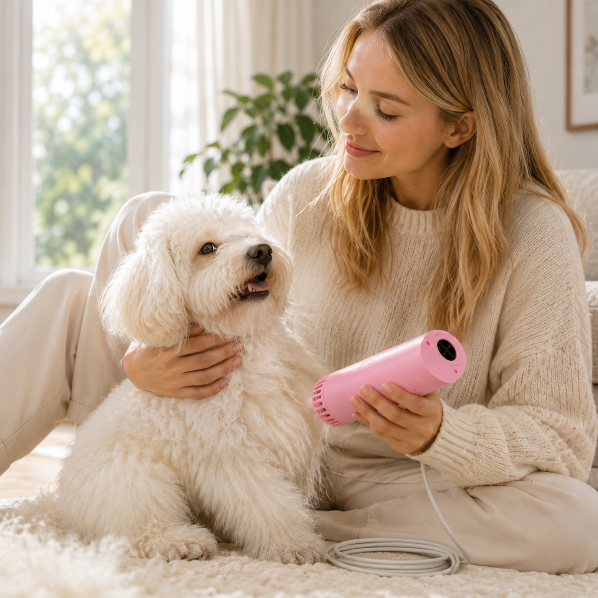 Sèche-Cheveux Mains Libres pour Animaux