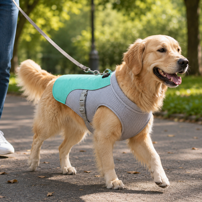 Gilet Rafraîchissant Chien Harnais Intégré