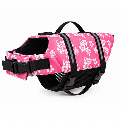 Gilet de Sauvetage Chien Sécurité et Visibilité Aquatique