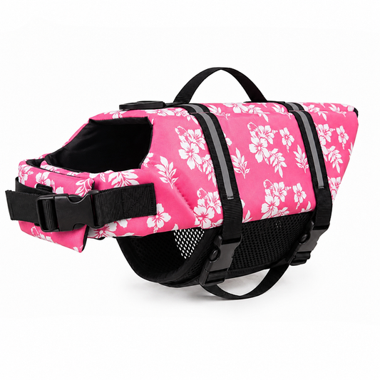 Gilet de Sauvetage Chien Sécurité et Visibilité Aquatique