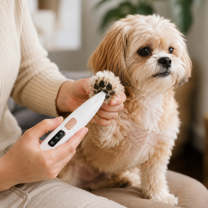 Tondeuse Chien Étanche avec Lumière LED