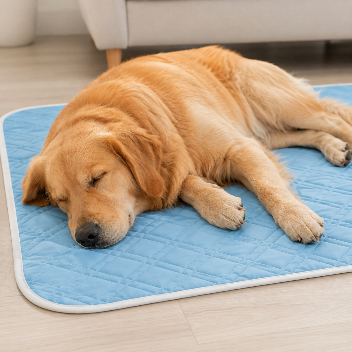 Tapis Rafraîchissant Soie Glacée pour Chien et Chat