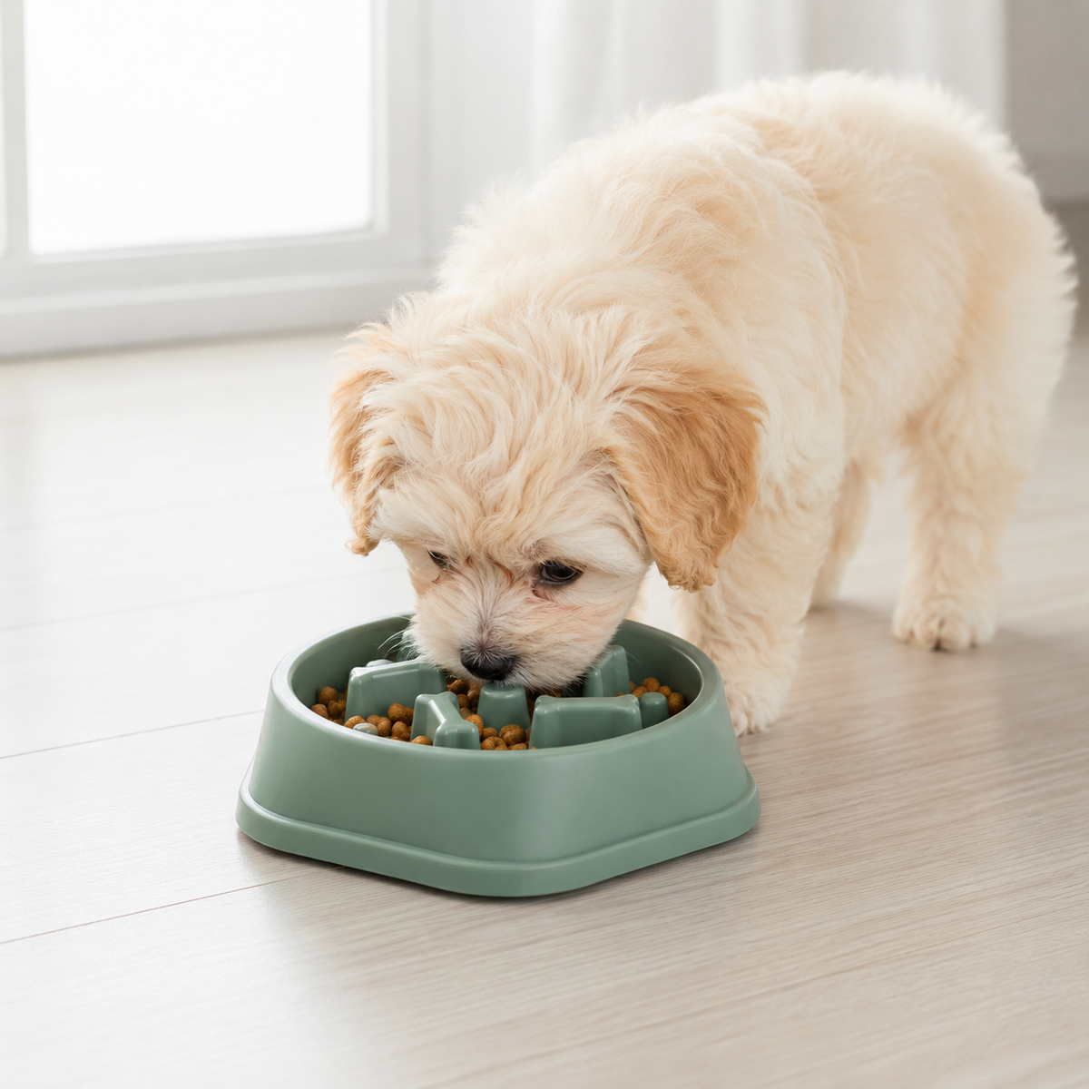 Bol Ralentisseur Anti-Étouffement pour Chiens et Chats