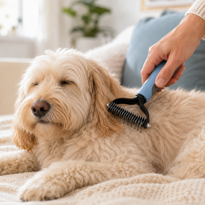 Brosse Anti-Poils pour Chat et Chien