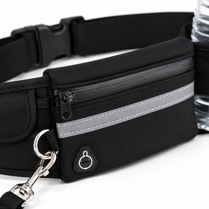 Laisse Mains-Libres Nylon pour Chiens