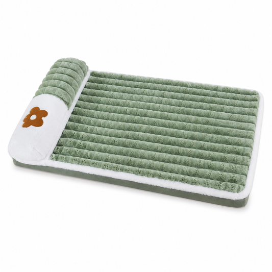 Lit Apaisant de Luxe pour Chien avec Oreiller