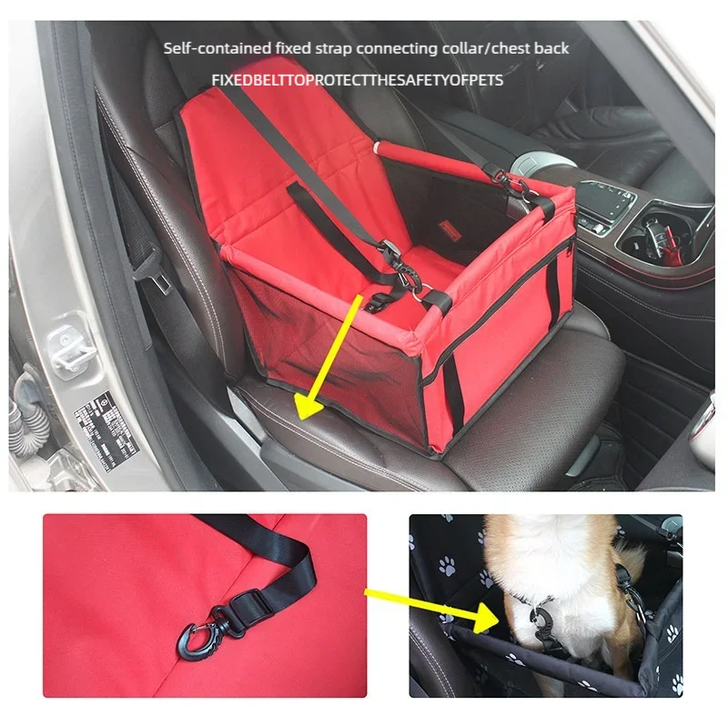 Coussin Siège Auto Imperméable pour Chien et Chat