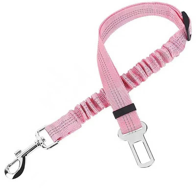 Ceinture de Sécurité Amortie Réfléchissante pour Chien