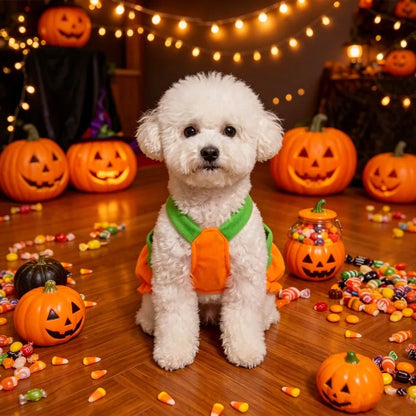 Déguisement Citrouille pour Petit Chien