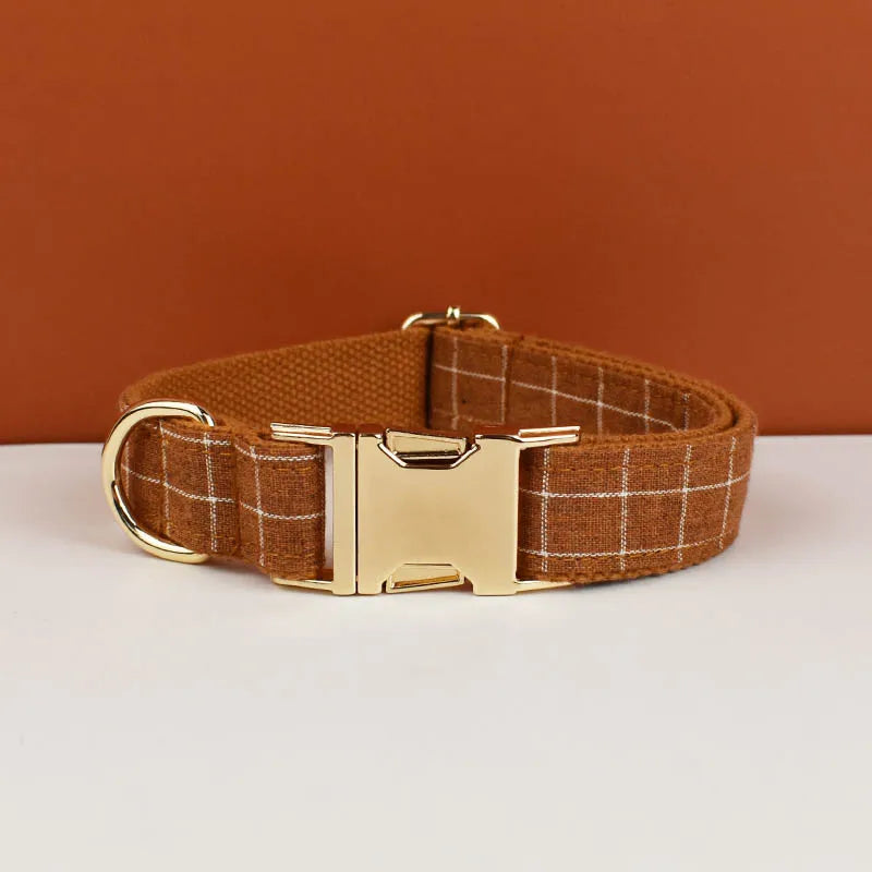 Collier Écossais avec Nœud Papillon pour Chien
