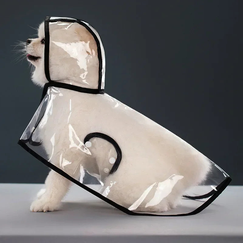 Imperméable Transparent Coupe-Vent XS à 8XL