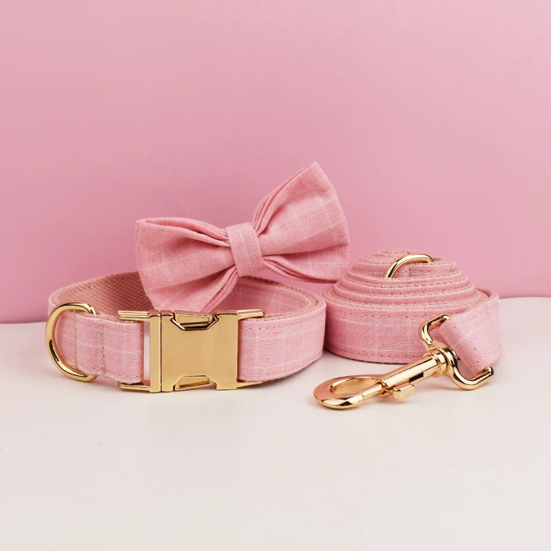 Collier Écossais avec Nœud Papillon pour Chien