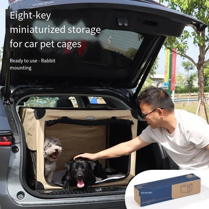 Cage de Voyage Spacieuse et Pliable