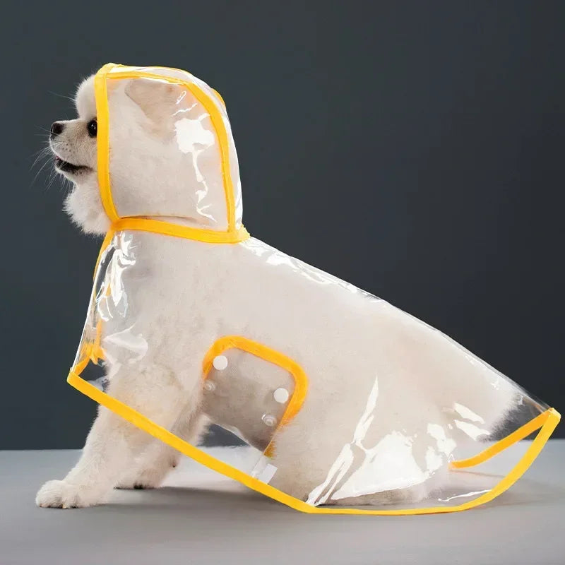 Imperméable Transparent Coupe-Vent XS à 8XL