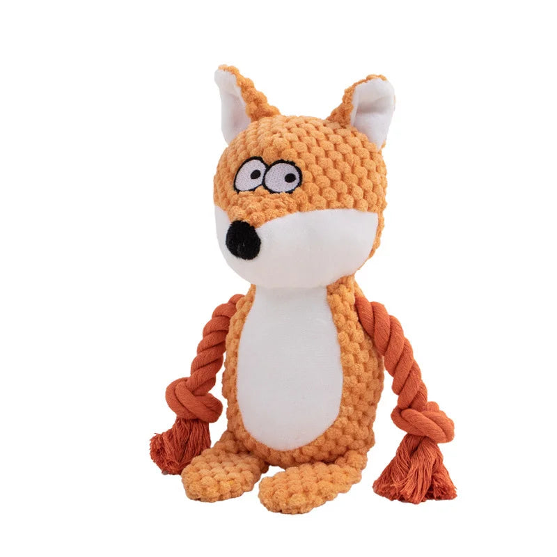 Jouet Corde Peluche Sonore pour Chien