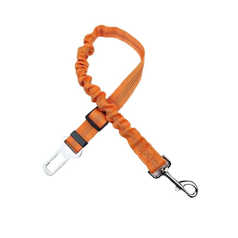 Ceinture de Sécurité Amortie Réfléchissante pour Chien