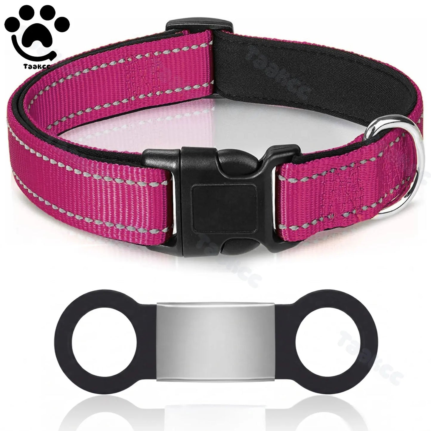 Collier Réfléchissant Personnalisé et Rembourré