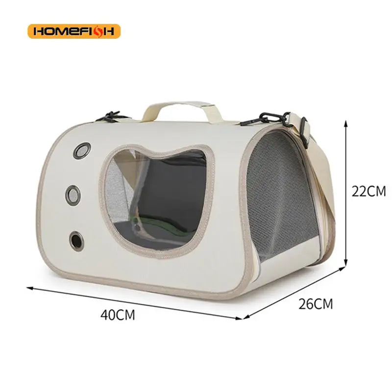Sac de Transport Respirant pour Chien et Chat