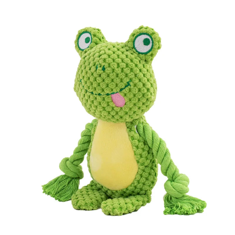 Jouet Corde Peluche Sonore pour Chien