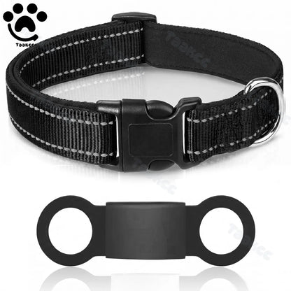 Collier Personnalisé Rembourré Réfléchissant Gravure Offerte