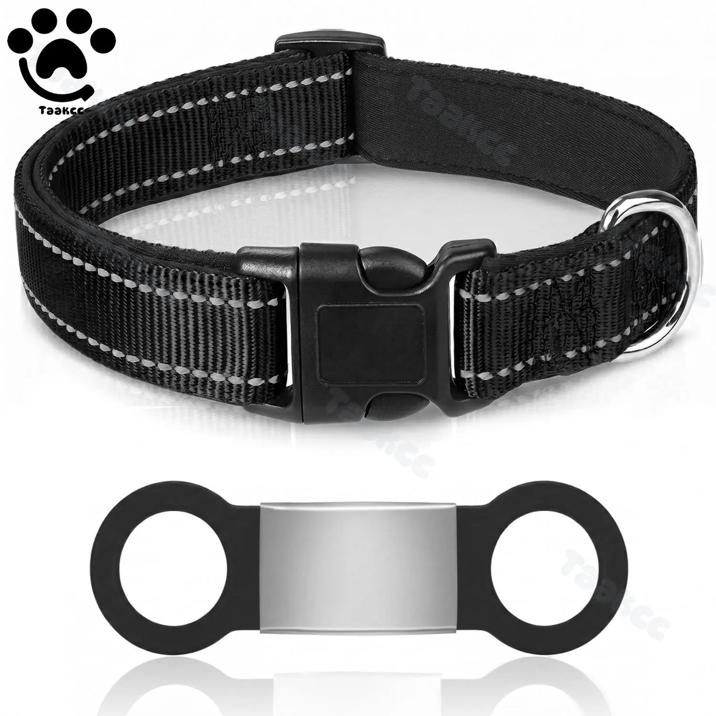 Collier Réfléchissant Personnalisé et Rembourré