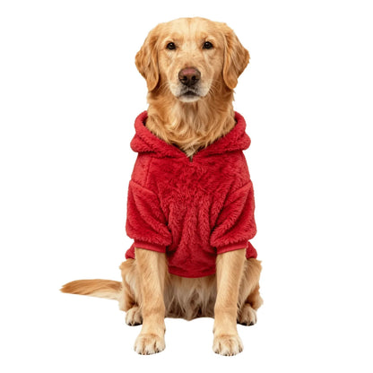 Doudoune à Capuche Polaire pour Grand Chien