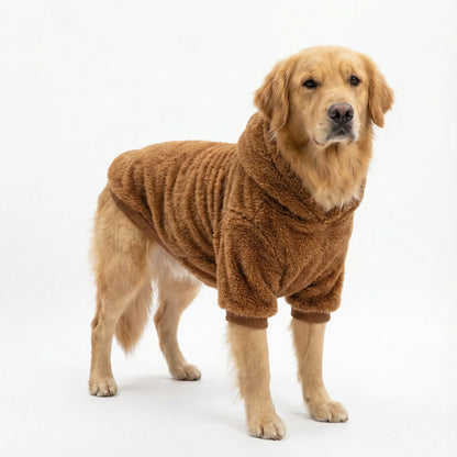 Doudoune à Capuche Polaire pour Grand Chien