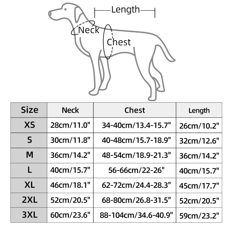 Manteau Réversible Imperméable pour Chien