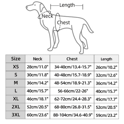 Manteau Réversible Imperméable pour Chien