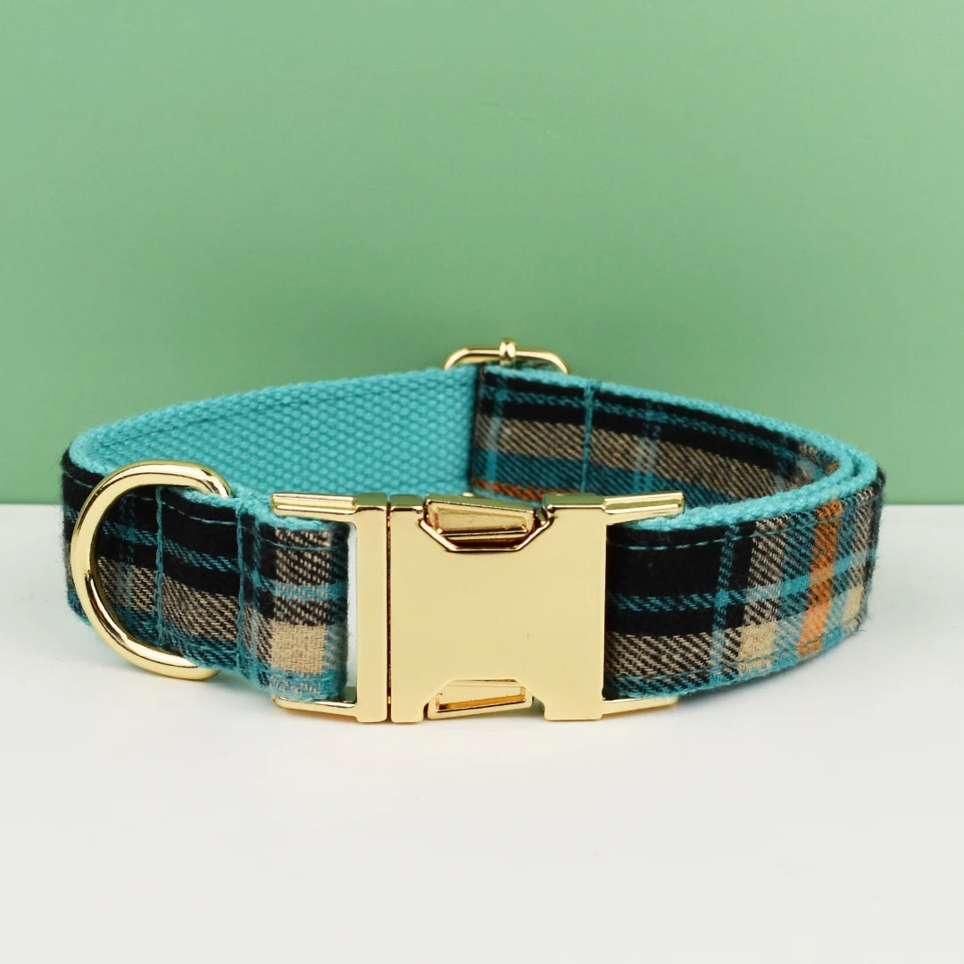 Collier Écossais avec Nœud Papillon pour Chien
