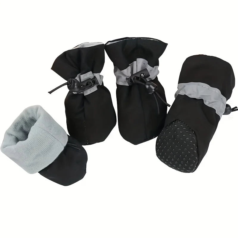 Bottes Imperméables Semelle Souple pour Chien et Chat
