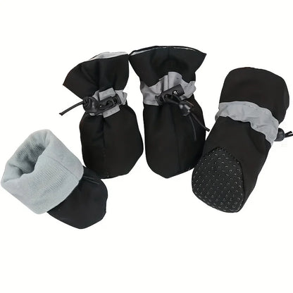 Bottes Imperméables Semelle Souple pour Chien et Chat