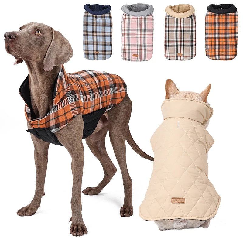 Manteau Réversible Imperméable pour Chien