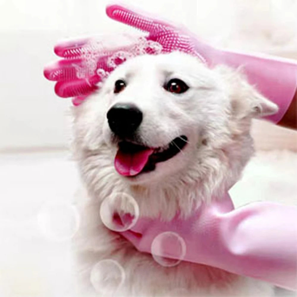 Gants de Toilettage Multifonctions