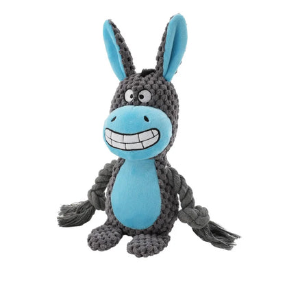 Jouet Corde Peluche Sonore pour Chien