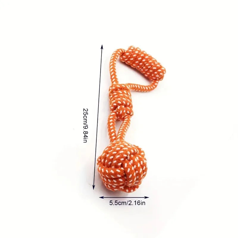 Corde à Tirer avec Balle pour Chien