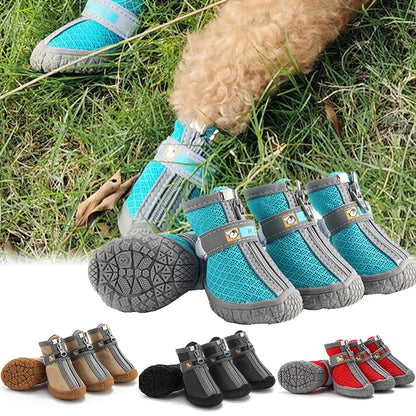 Chaussures Chien : Protection Antidérapante & Chaleur Douillette