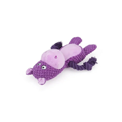 Jouet Corde Peluche Sonore pour Chien