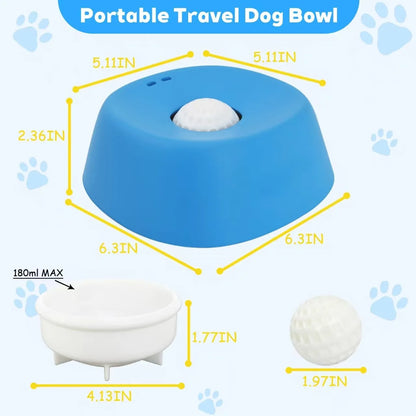 Gamelle Anti-Glouton pour Chien