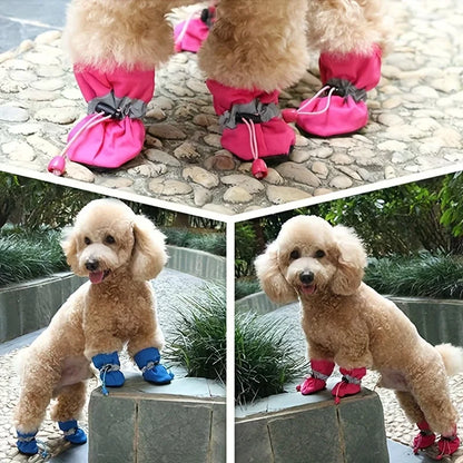Bottes Imperméables Semelle Souple pour Chien et Chat