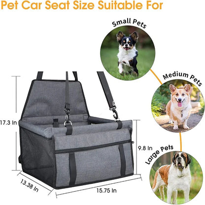 Coussin Siège Auto Imperméable pour Chien et Chat