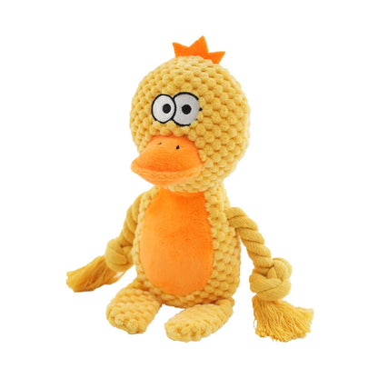 Jouet Corde Peluche Sonore pour Chien