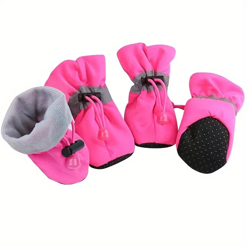 Bottes Imperméables Semelle Souple pour Chien et Chat